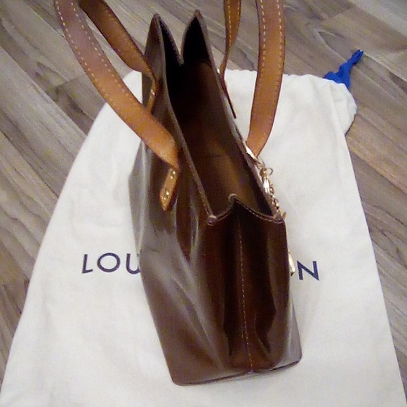 Louis Vuitton vernis reade bronze bag - Picture 5 of 9